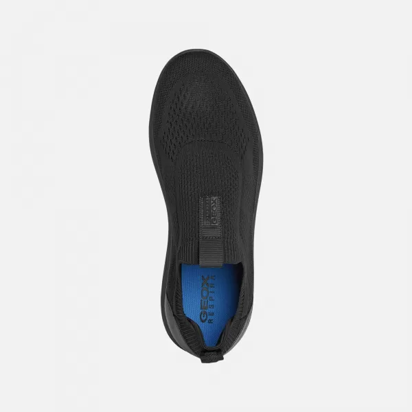  Herren-Sneaker GEOX SPHERICA G002584 SCHWARZ 
