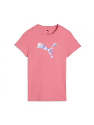 Damen-T-Shirt PUMA GRAPHICS TEE 3 691912_25 WILDES ROSA