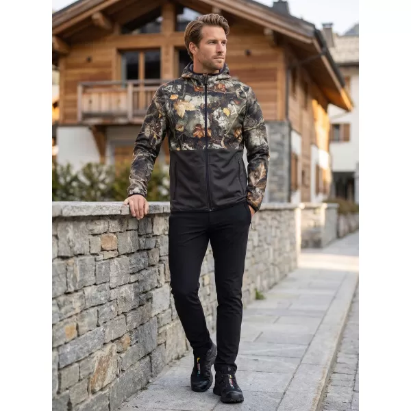  Premium-Softshelljacke für Herren ALTISPORT VOJ/ALM124JACK01 ZWEIG 