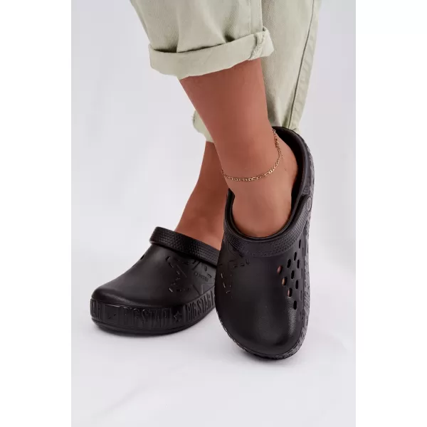  Damenhausschuhe BIG STAR TT274A084 SCHWARZ Big Star Shoes 