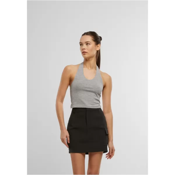  Damen-T-Shirt URBAN CLASSICS TB7533 GRAU MELIERT 
