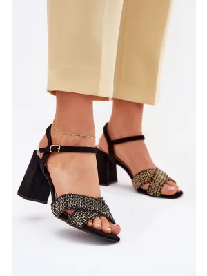 Damensandalen BOTO ALMERA 38213 SCHWARZ