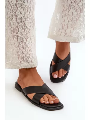 Damensandalen S.BARSKI KV27-002 SCHWARZ