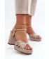 Damensandalen D&A MR38-668 BEIGE