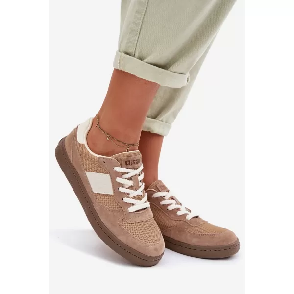  Damen-Sneaker BIG STAR TT274177 BEIGE Big Star Shoes 