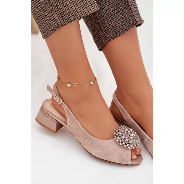  Damensandalen D&A CR61-3030 BEIGE 