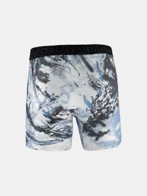 Herren-Boxershorts UNDER ARMOUR UA PERFORMANCE TECH - PRINT 6IN - 1PK 1383875-101 SCHWARZ