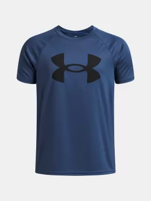 T-Shirt für Jungen UNDER ARMOUR UA TECH BIG LOGO SS 1363283-498 BLAU