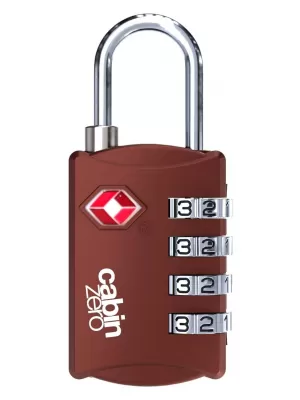 Sperren CABINZERO TSA Travel Lock ROTE SANGRIA