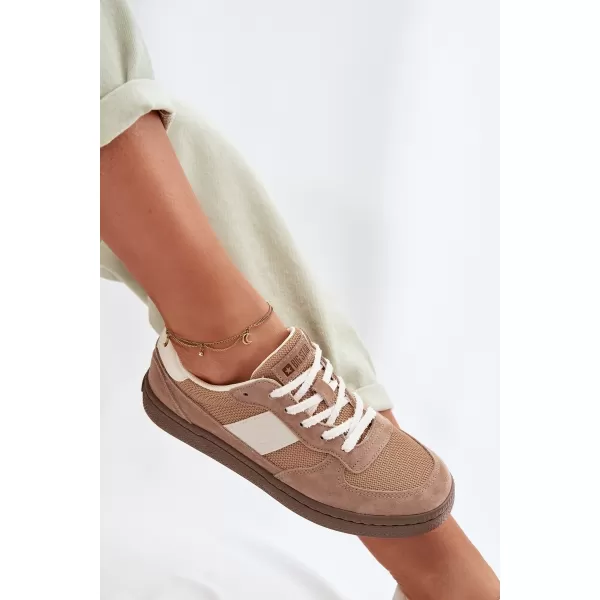  Damen-Sneaker BIG STAR TT274177 BEIGE Big Star Shoes 