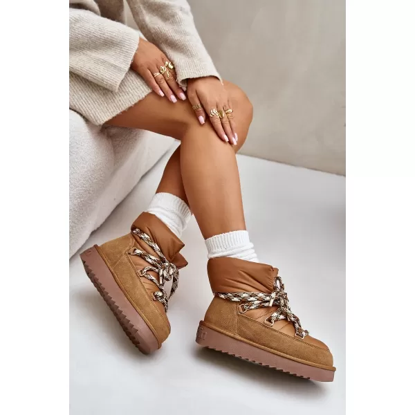  Schneemänner für Frauen D.FRANKLIN DFSH375003 BRÄUNEN 