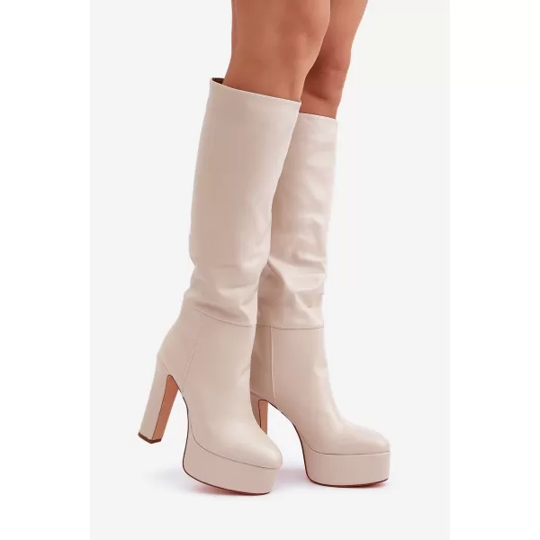  Damenstiefel BOTO FELILORN 35100 BEIGE 