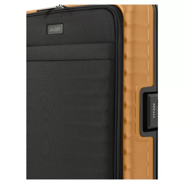  Koffer an Bord TITAN Overseas S Front pocket CANYON-BRONZE 