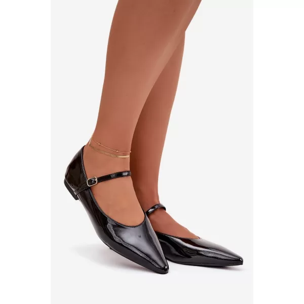  Ballerinas für Damen BOTO JARELLE 40675 SCHWARZ 