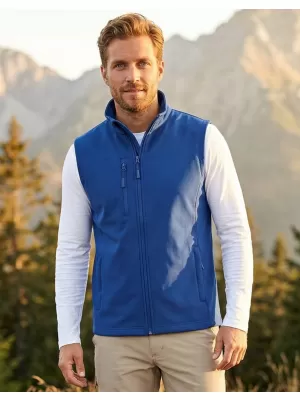 Herren-Softshellweste ALTISPORT NoPrint NP/ALM865 KÖNIGSBLAU