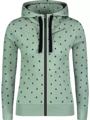 Damen-Sweatshirt NORDBLANC SCINTILLA NBSLS8223 HELLGRÜN