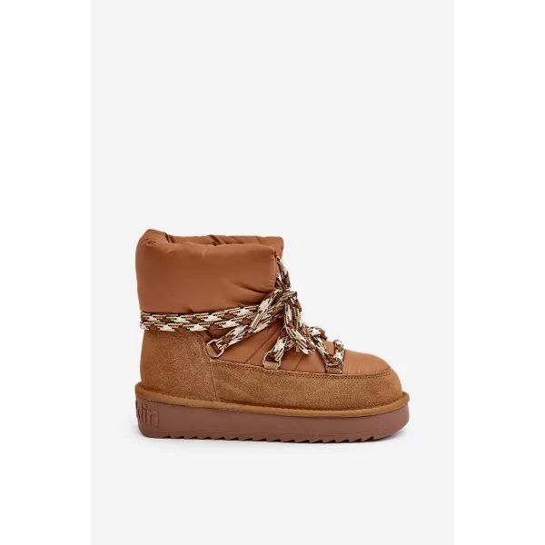  Schneemänner für Frauen D.FRANKLIN DFSH375003 BRÄUNEN 