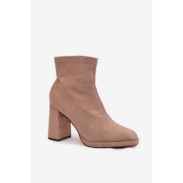  Damenschuhe mit Absatz BOTO KARVELLA 40919 KHAKI 