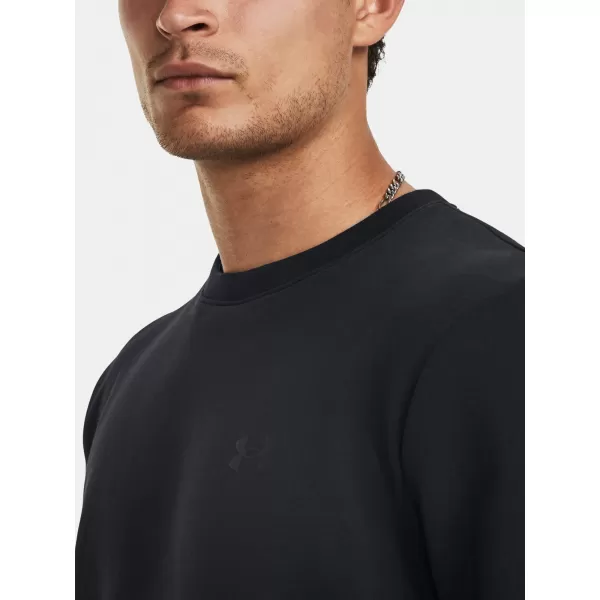  Herren-Sweatshirt UNDER ARMOUR UA UNSTOPPABLE FLC CREW 1381688-001 SCHWARZ 