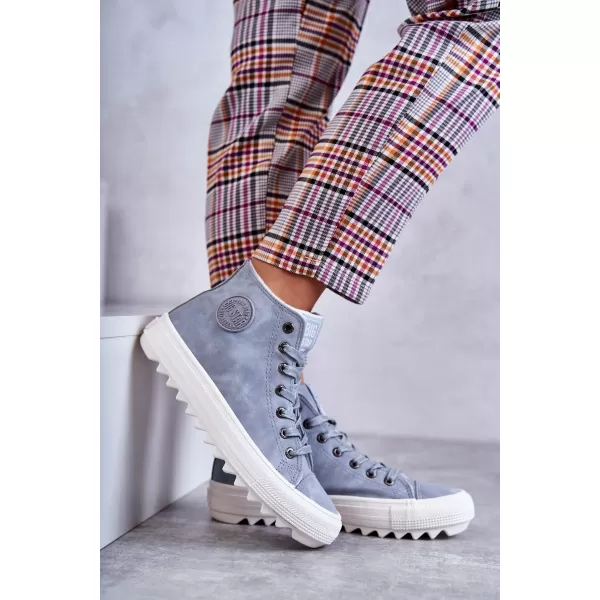  Damen-Sneaker BIG STAR EE274115 HELLBLAU Big Star Shoes 