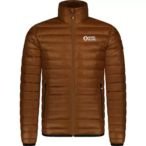  Steppjacke für Herren NORDBLANC BURROW NBWJM8261 PUŠTÍKS BRAUN 