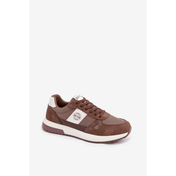  Herren-Sneaker BIG STAR TT174353 BRAUN/BEIGE Big Star Shoes 