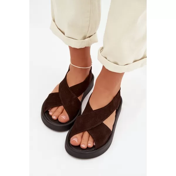  Damensandalen ZAZOO 3196 SCHWARZ 