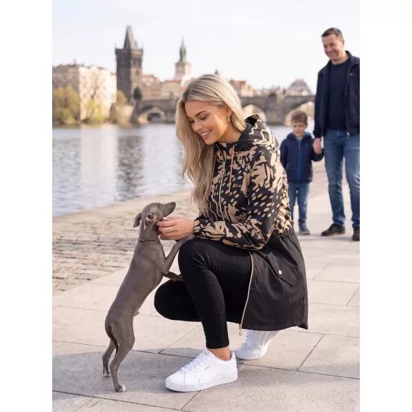  Damenjacke KIXMI ZIANA SCHWARZ/BEIGE 