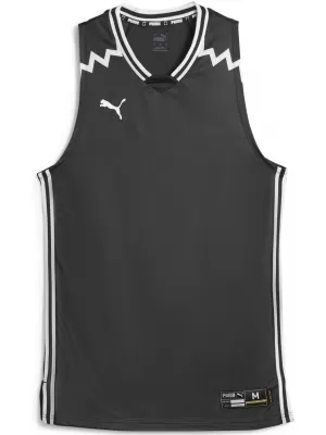 Funktions-T-Shirt für Herren PUMA HOOPS TEAM GAME JERSEY 676628-01 PUMA SCHWARZ