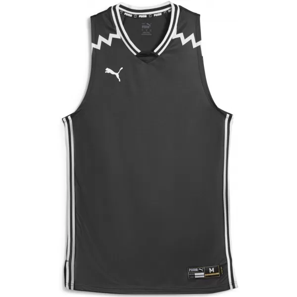  Funktions-T-Shirt für Herren PUMA HOOPS TEAM GAME JERSEY 676628-01 PUMA SCHWARZ 