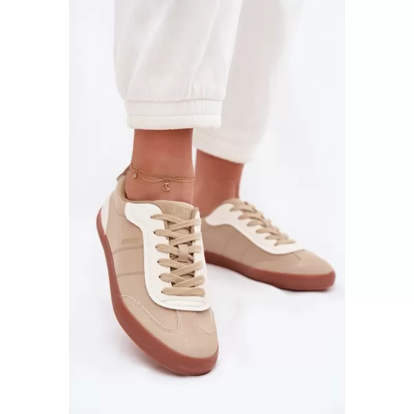  Damen-Sneaker BIG STAR TT274420 BEIGE Big Star Shoes 
