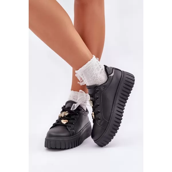  Damen-Sneaker EVENTO GRELESI SCHWARZ 
