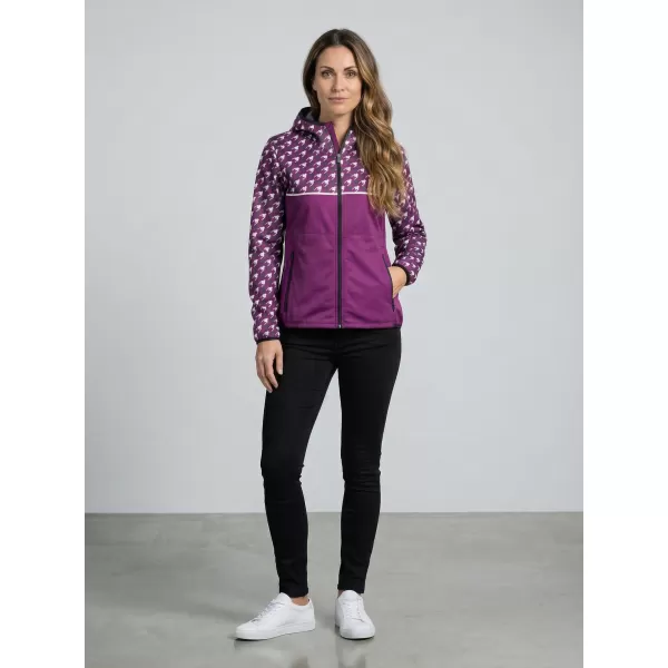  Premium-Softshelljacke für Damen ALTISPORT VOJ/ALW048JACK01 LILA 