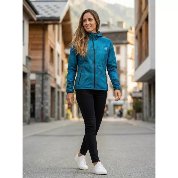  Premium-Softshelljacke für Damen ALTISPORT VOJ/ALW096JACK01 KEROSIN 