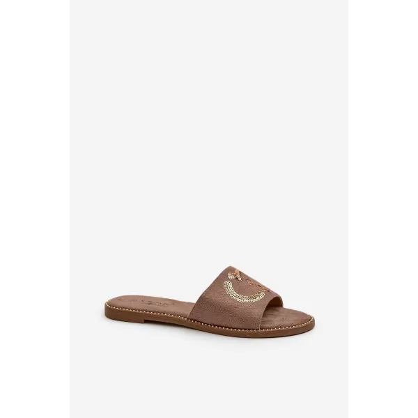  Damen-Flip-Flops S.BARSKI KV27-052 TAUPE 