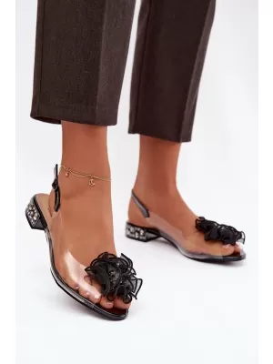 Damensandalen D&A MR52-230 SCHWARZ