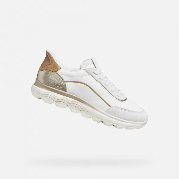  Damen-Sneaker GEOX SPHERICA PLUS FAST IN G012959 WEIß 