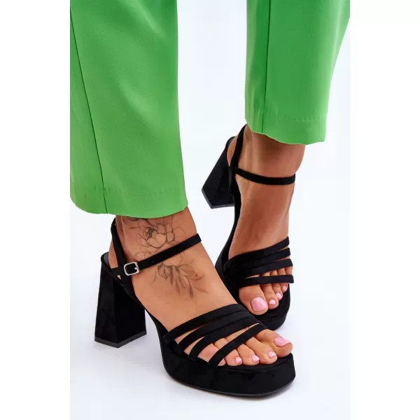  Damensandalen BOTO VERDA 24605 SCHWARZ 
