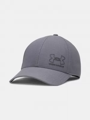Herrenmütze UNDER ARMOUR M AV LOW STR 1383438-027 GRAU