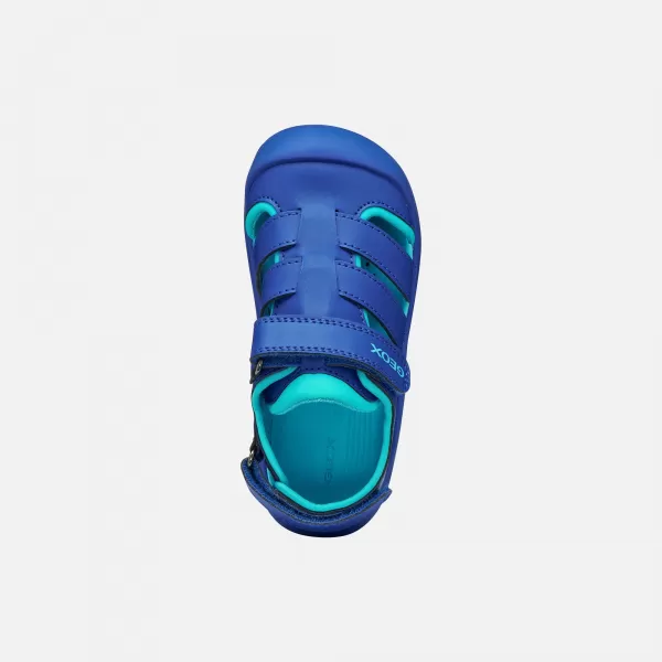  Sandalen für Jungen GEOX S. FUSBETTO PRO J650JA0CE15C4255 BLAU 