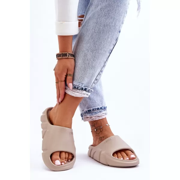  Damenhausschuhe BIG STAR LL274593 BEIGE Big Star Shoes 