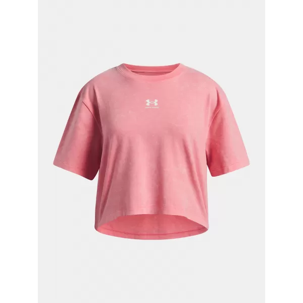  Mädchen-T-Shirt UNDER ARMOUR UA G RIVAL WASH SS 6011673-600 ROSA 