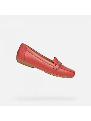 Damenmokassins GEOX ANNYTAH MOC G012826 ROT