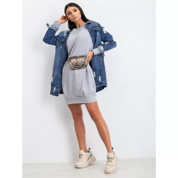  Kleid BASIC FEEL GOOD RV-TU-5184.93P GRAU 