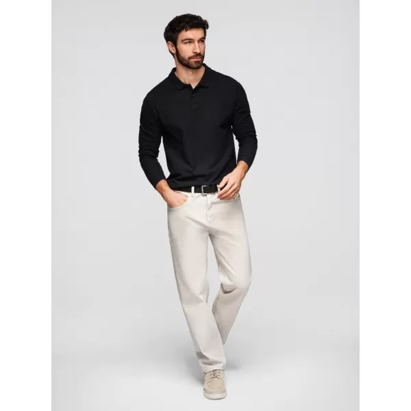  Herren-T-Shirt OMBRE OM-POBL-0162 SCHWARZ 