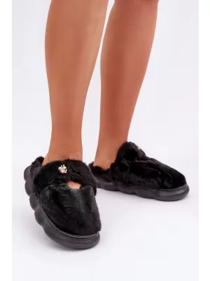 Damenhausschuhe BOTO PRIMARIA 35144 SCHWARZ