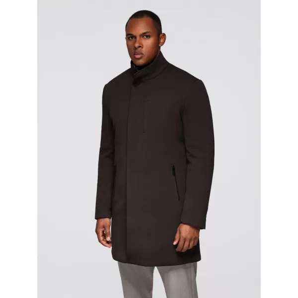 Herrenmantel OMBRE OM-COWC-0136 DUNKELBRAUN 