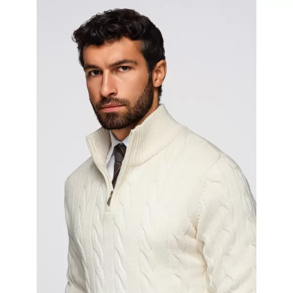  Herrenpullover OMBRE OM-SWZS-0138 CREME 