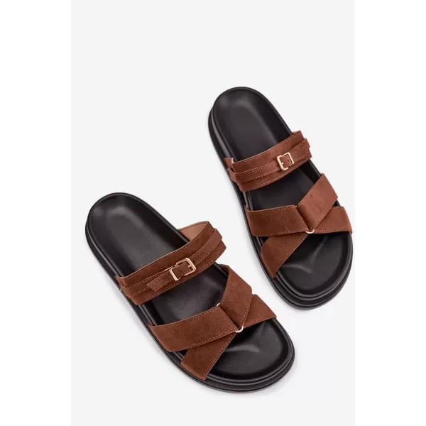  Damenhausschuhe BOTO SELORINA 41608 BRAUN 