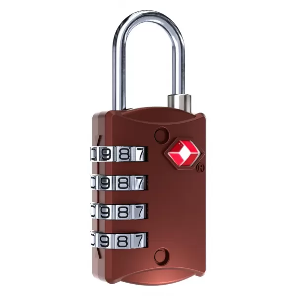  Sperren CABINZERO TSA Travel Lock ROTE SANGRIA 